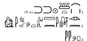 Graf. 2841: Hierog. Trans. Graf. 2841: Hierog. Trans.