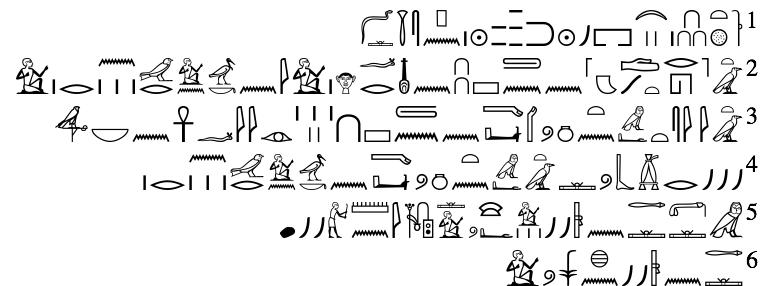 O. Ashmolean Museum 0068: Hierog. Trans. O. Ashmolean Museum 0068: Hierog. Trans.