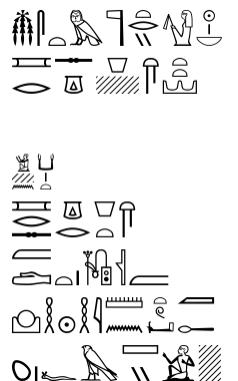 O. BTdK 0244: Hierog. Trans. O. BTdK 0244: Hierog. Trans.